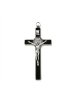 St Benedict Crucifix - black