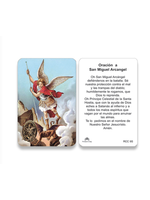 Oracion a San Miguel Arcangel -- wallet-size