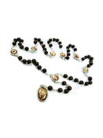 Seven Sorrows of Mary Rosary Chaplet - wood beads