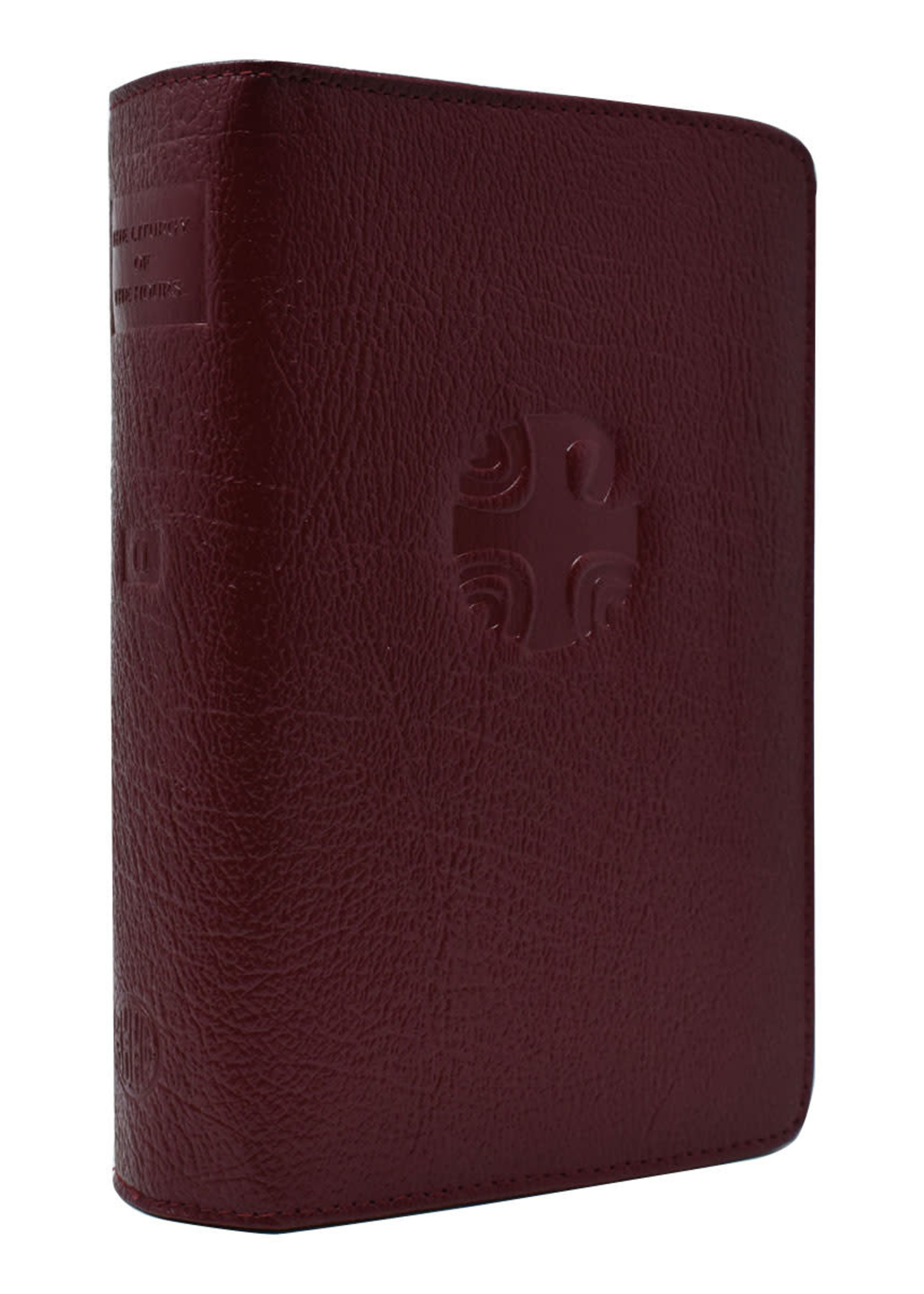 Liturgy of the Hours Red (Vol 2) Leather Zipper Case