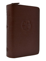 Liturgy of the Hours Brown (Vol 3) Leather Zipper Case