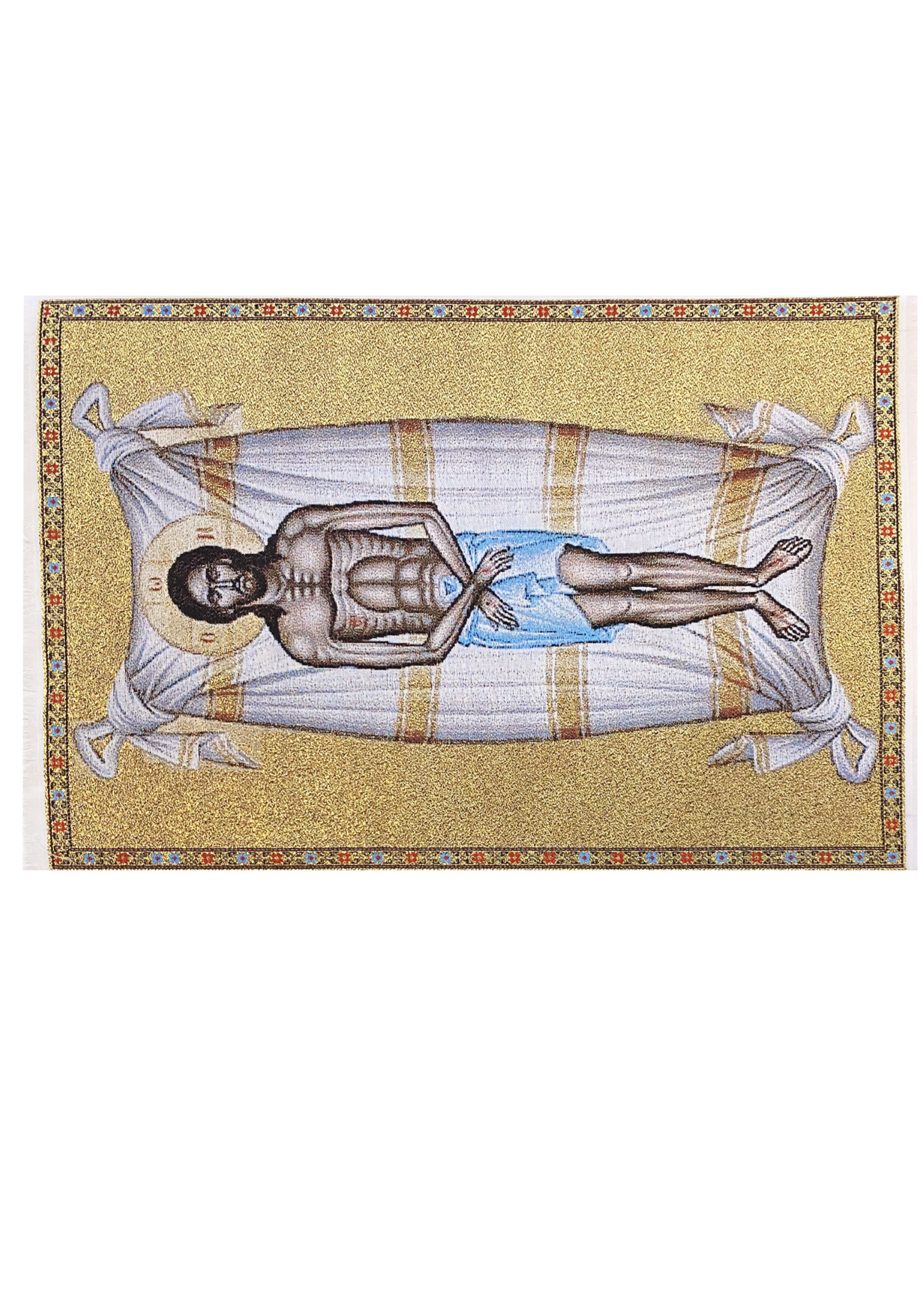 Shroud Byzantine Tapestry Epitaphios Threnos - Plaschanitsa
