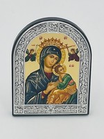 Our Lady of Perpetual Help Arched Serigraph Icon