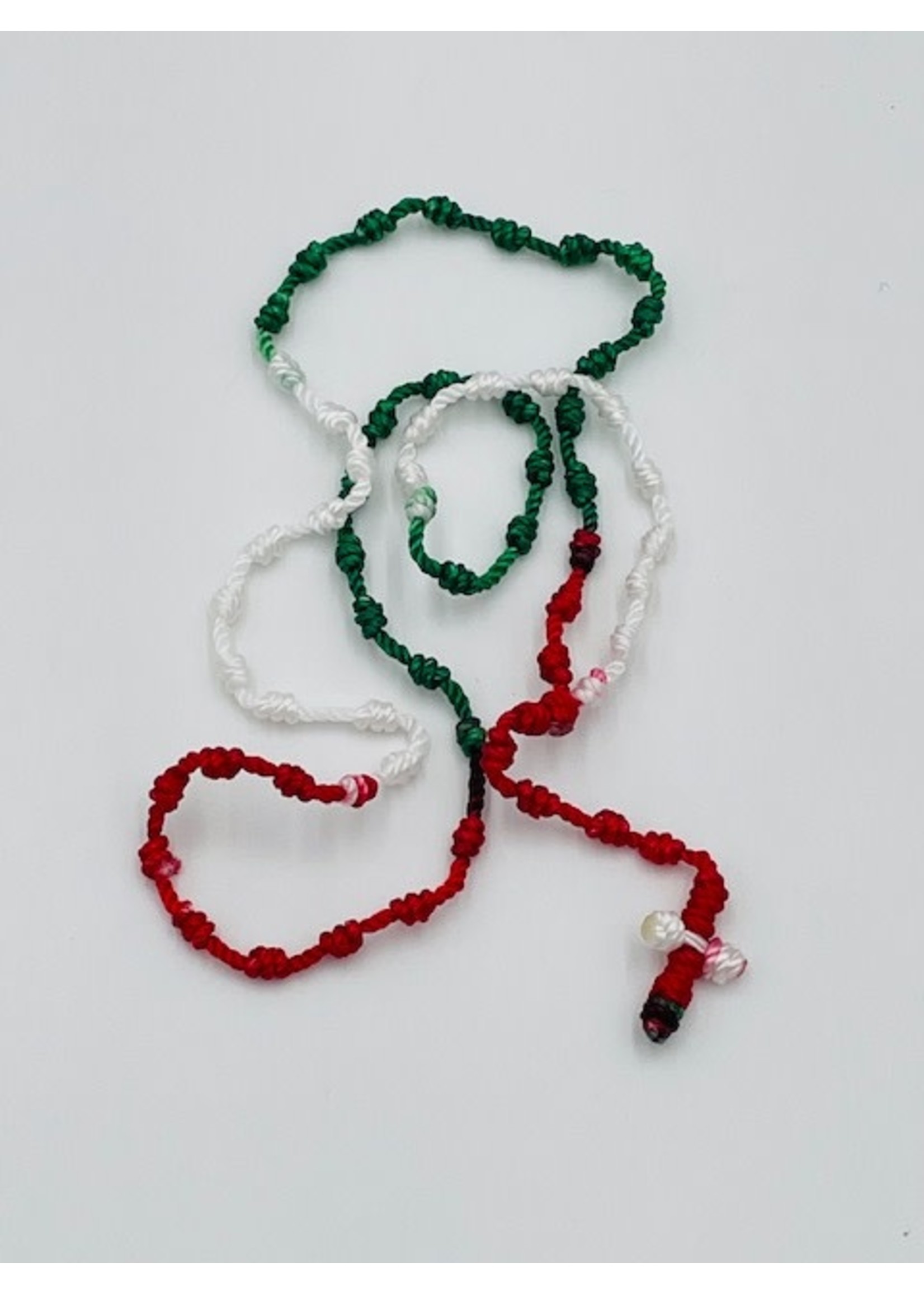 Large 18" Knotted Multi-Color Rosaries