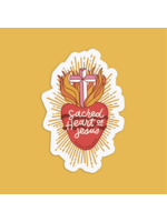 Catholic Family Crate Sacred Heart Sticker