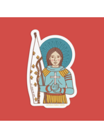 Catholic Family Crate Saint Joan of Arc Sticker