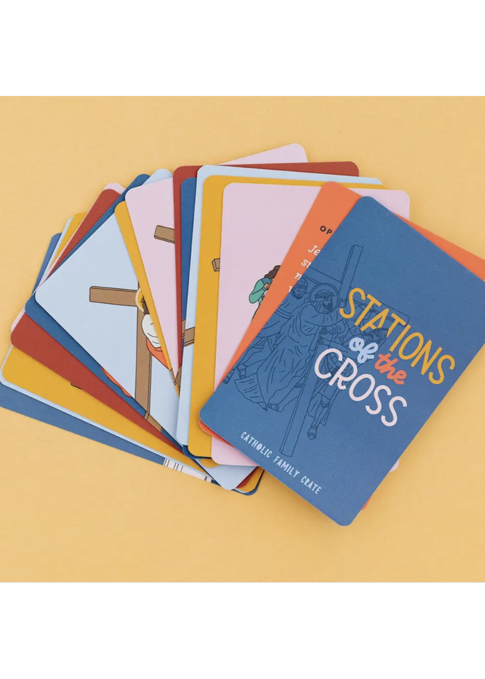 Catholic Family Crate Stations of the Cross Cards