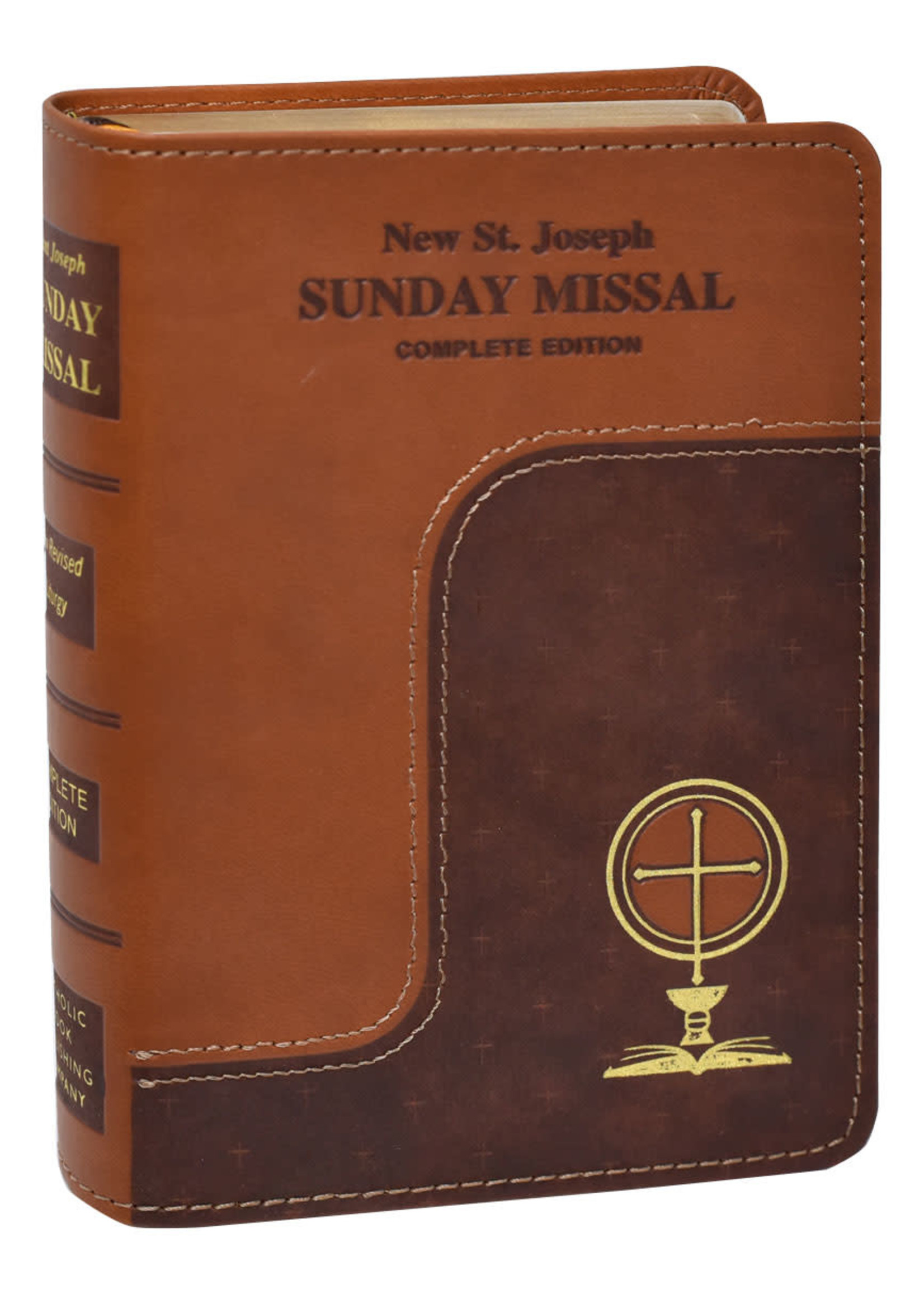 St Joseph Sunday Missal - brown dura-lux