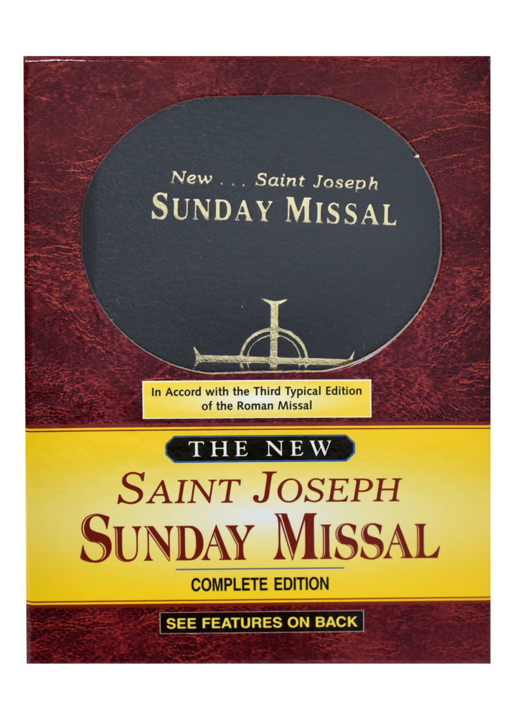 St Joseph Sunday Missal - black hardcover