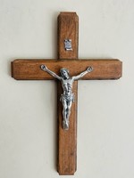 - Reclaimed Pine Handcrafted Crucifix