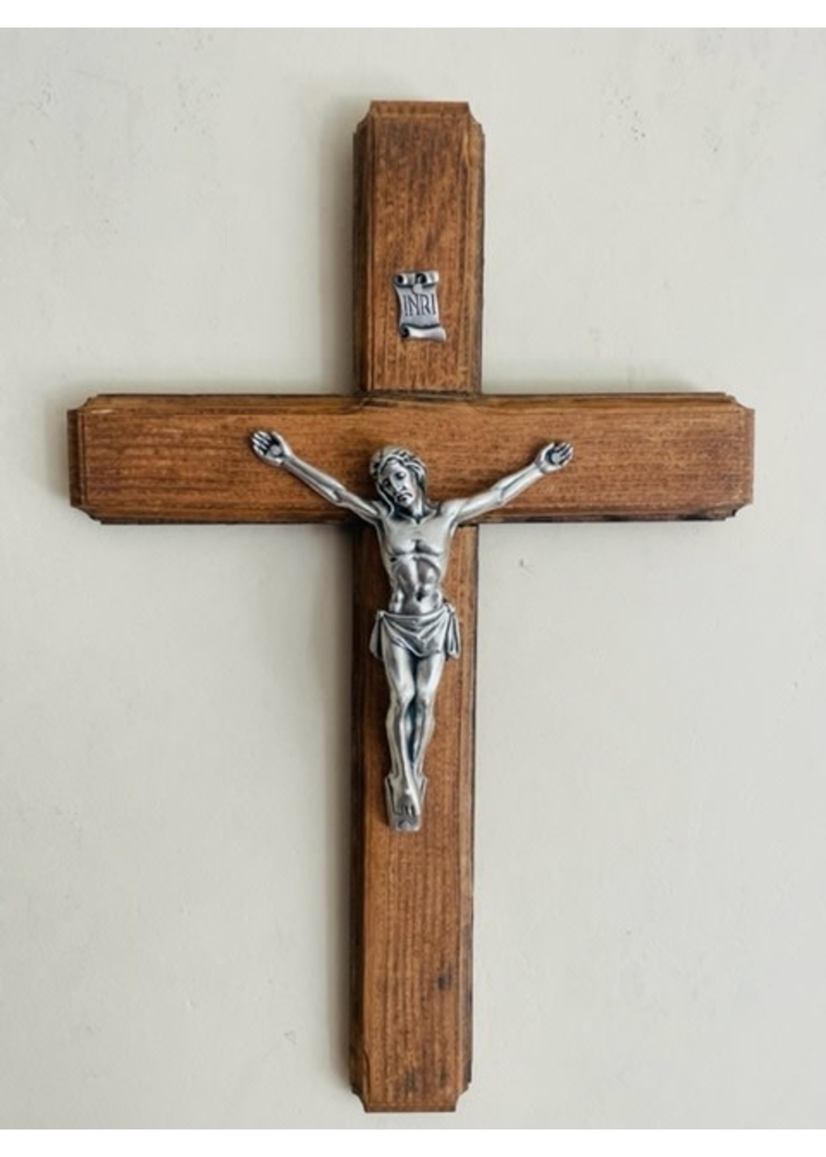 - Reclaimed Pine Handcrafted Crucifix