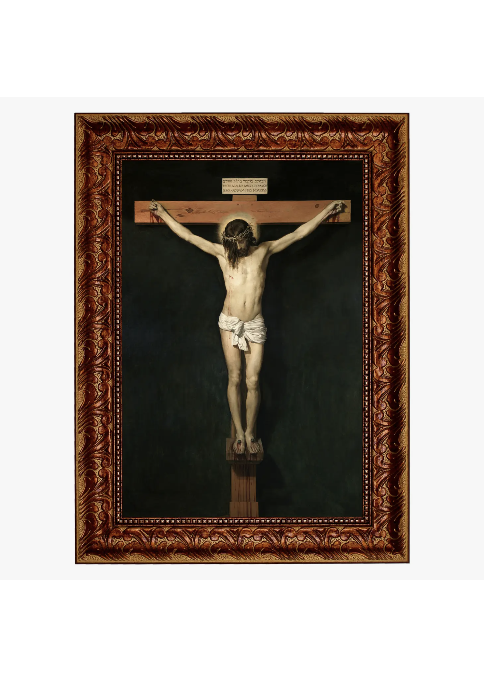 Cristo Crucificado - Canvas Frame, 16" x 22"