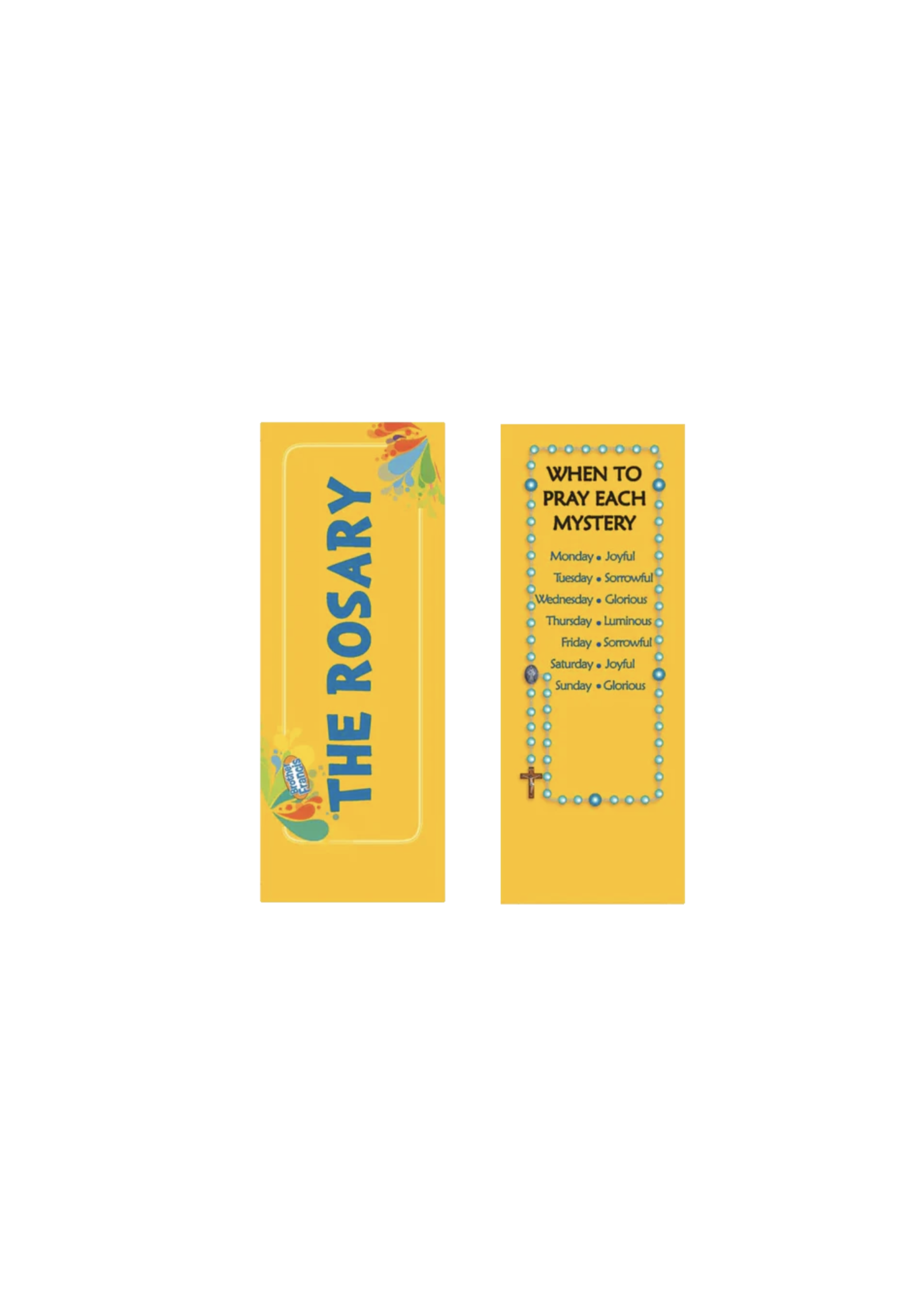 Brother Francis The Catholic Rosary Fan - Devotional Fan