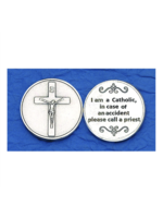 "I am a Catholic" pocket prayer token/coin