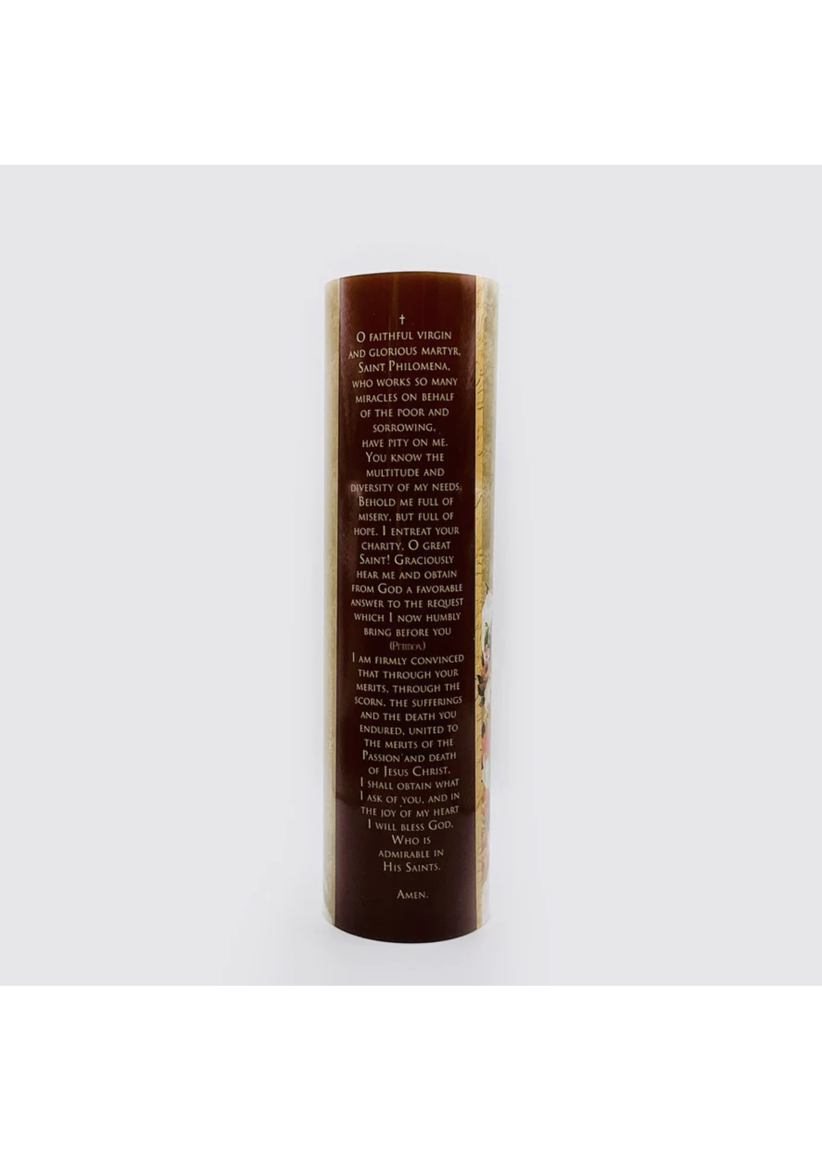 LED Saint Philomena - LED candle