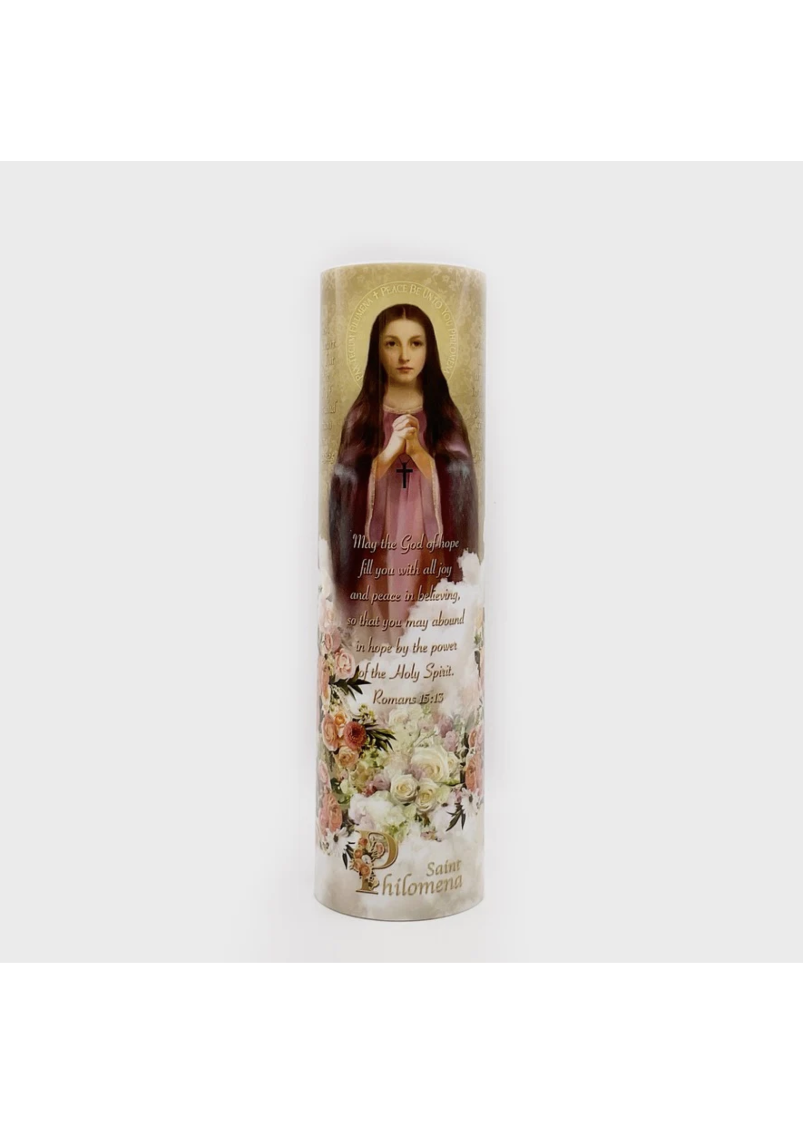 LED Saint Philomena - LED candle