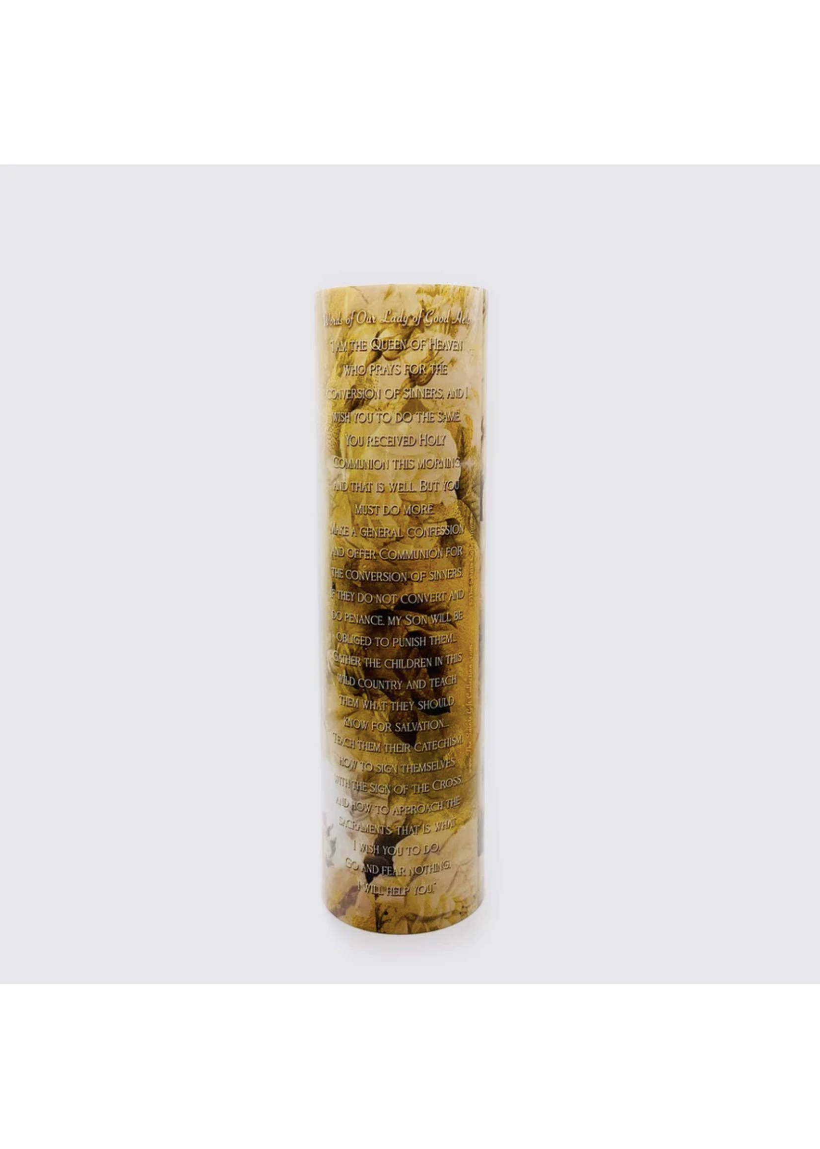 LED Our Lady of Good Help - LED prayer candle