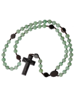 Green Jade/Jujube Wood Rosary