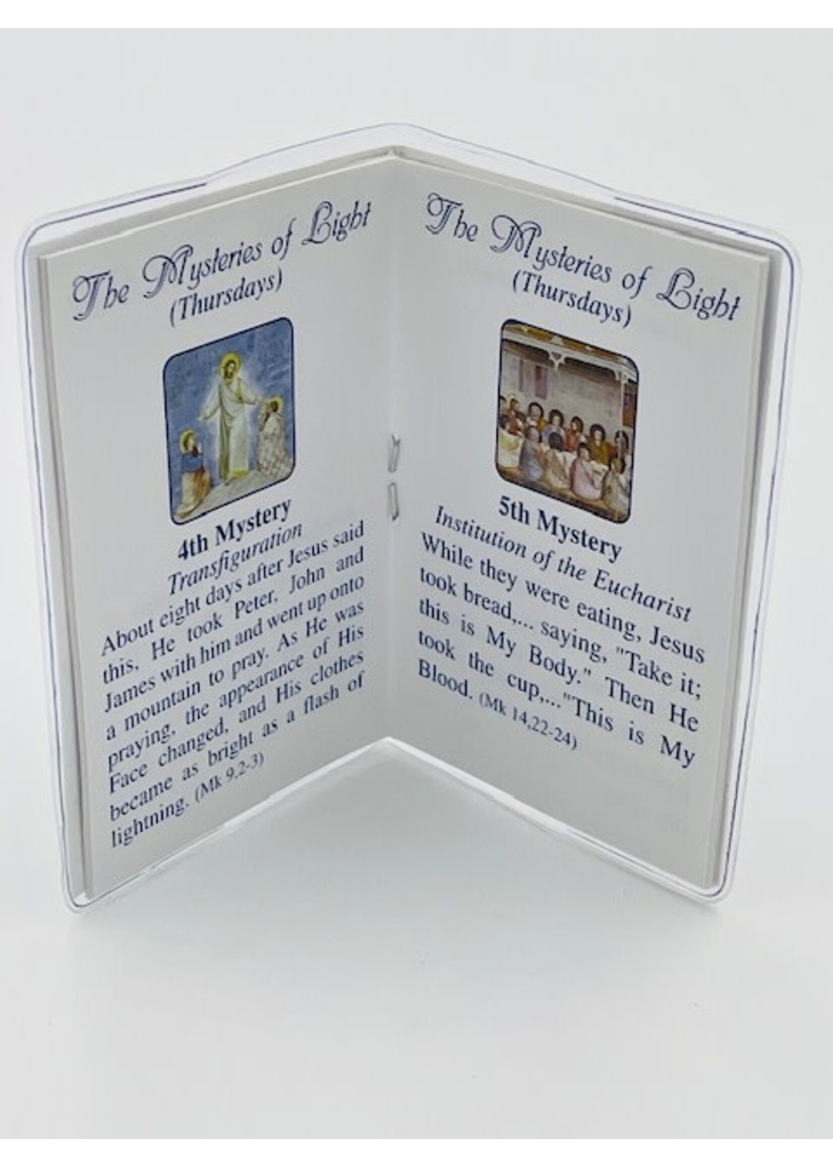 Our Lady of Peace Mini Rosary Booklet