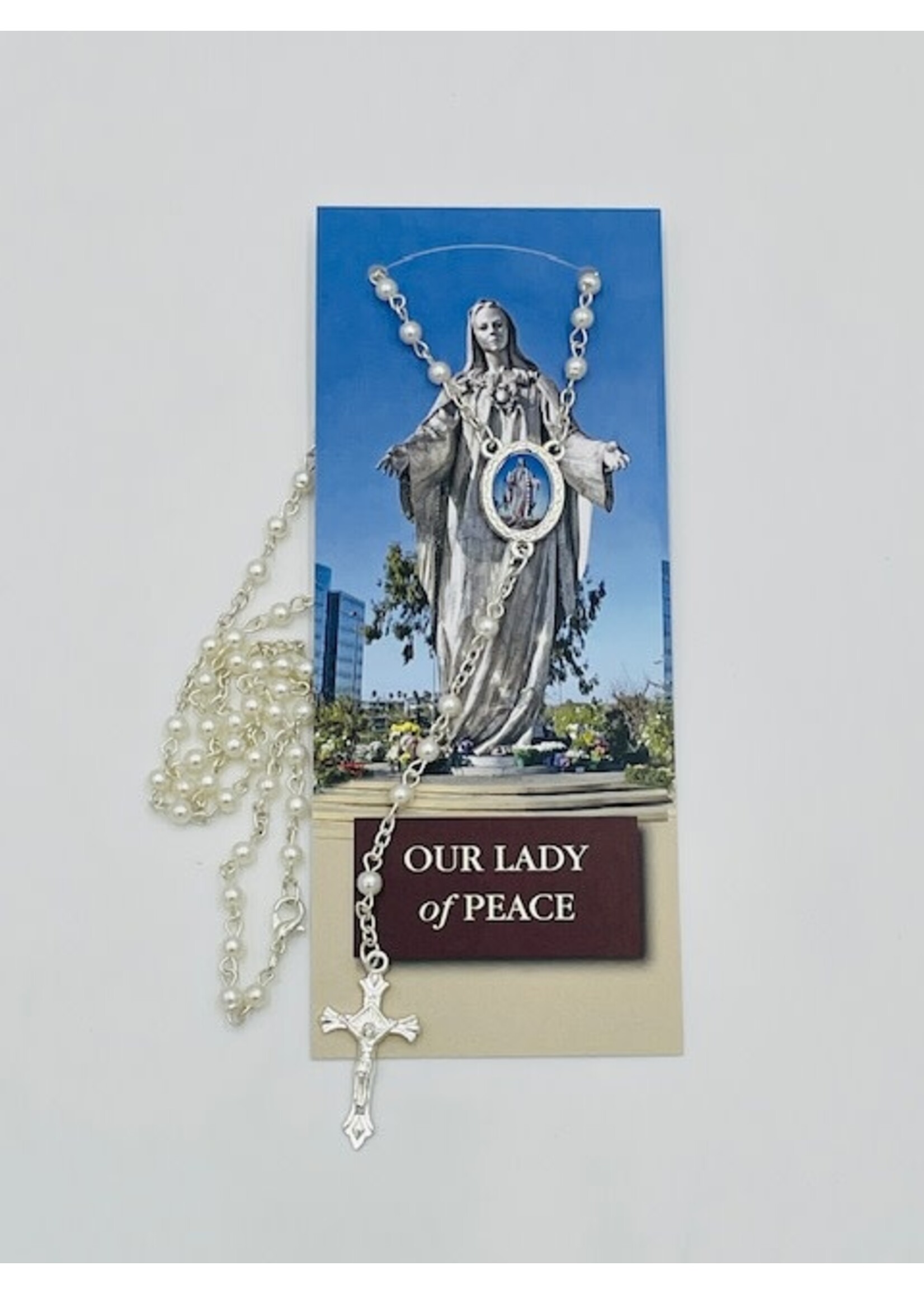 Our Lady of Peace Shrine Carded Rosary