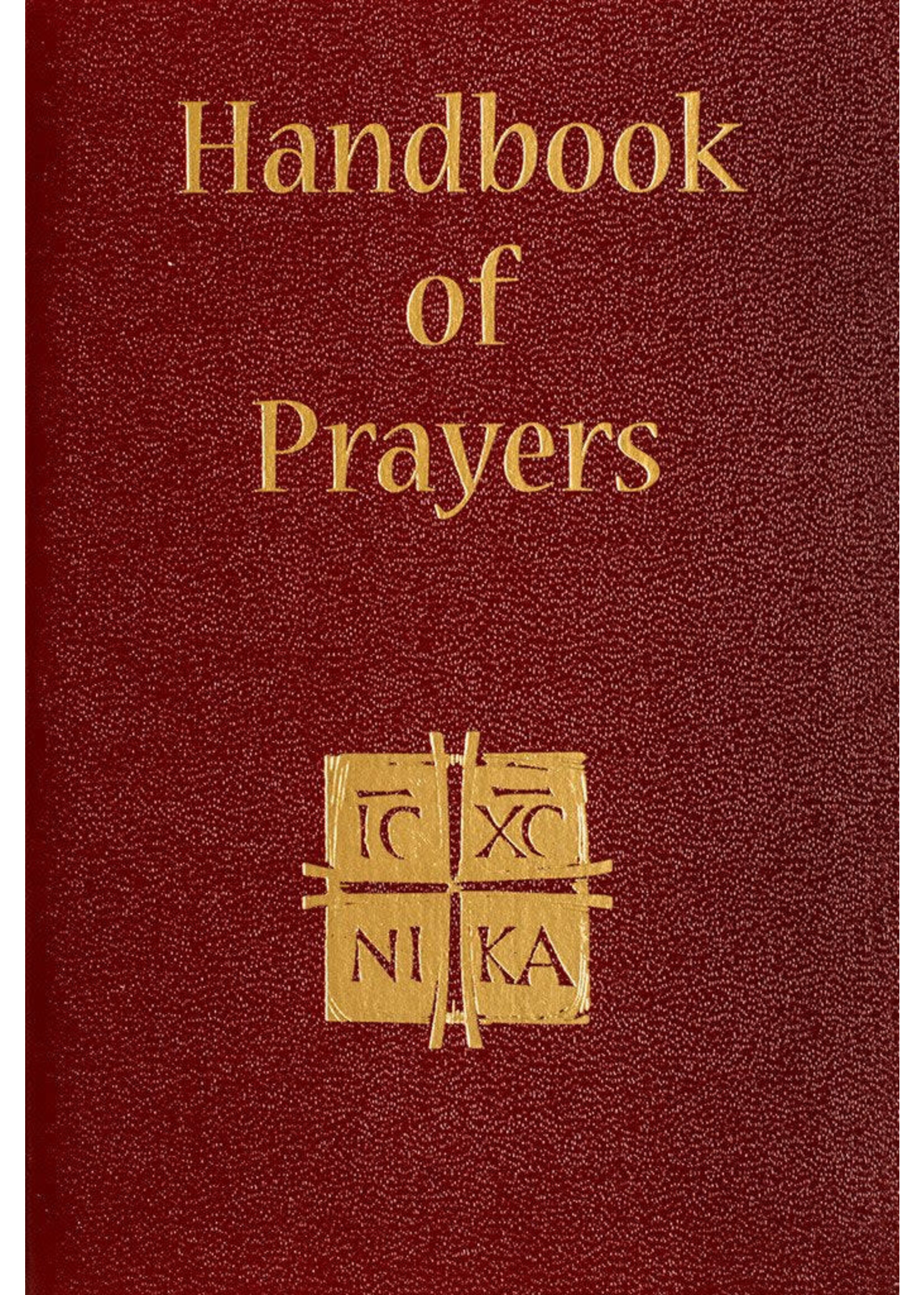Handbook of Prayers - English & Latin