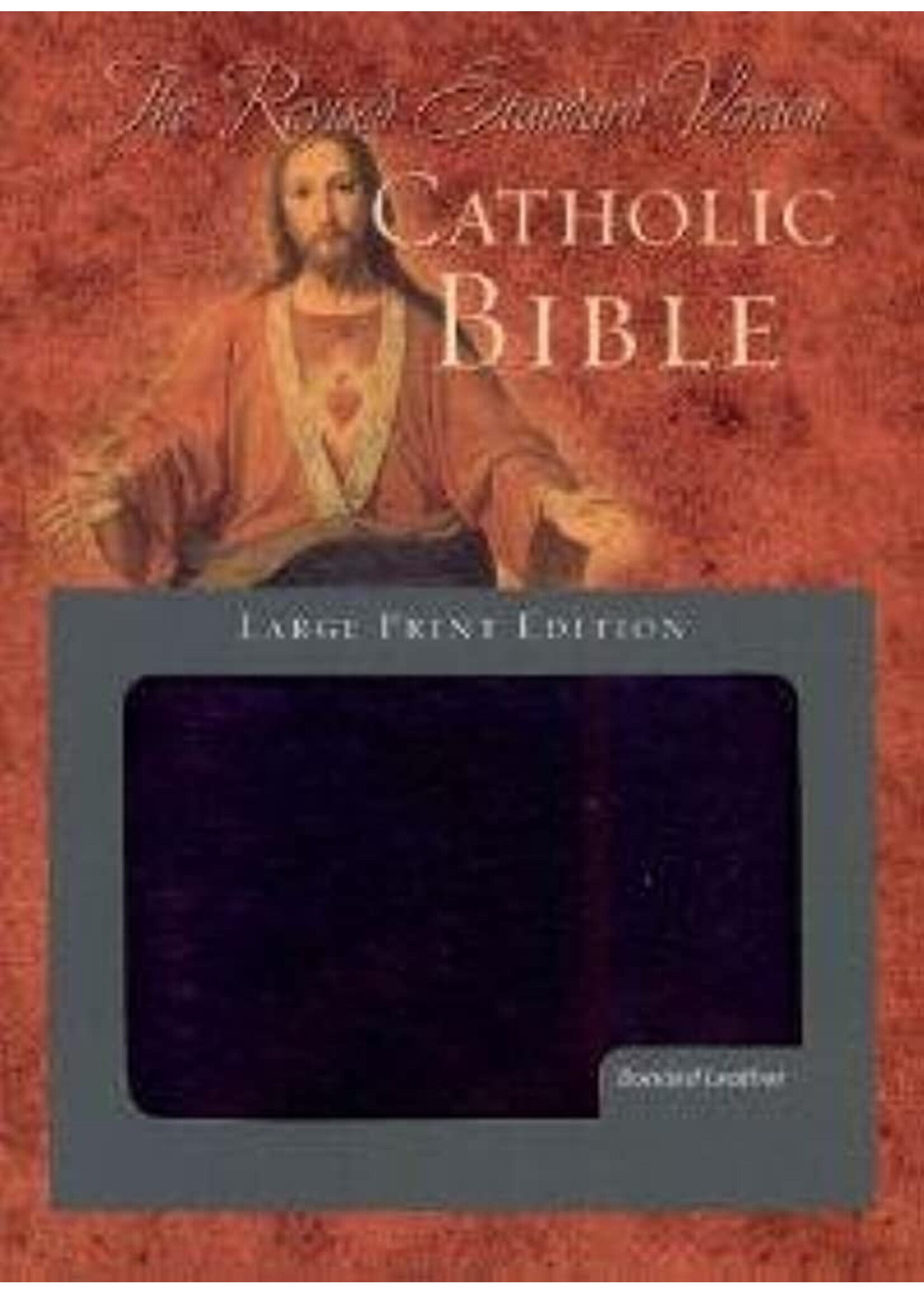 RSV Catholic Bible, Large Print Edition, Indexed