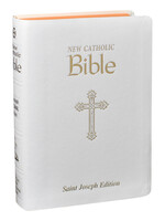 St Joseph New Catholic Bible (White Gift Edition-Personal Size)