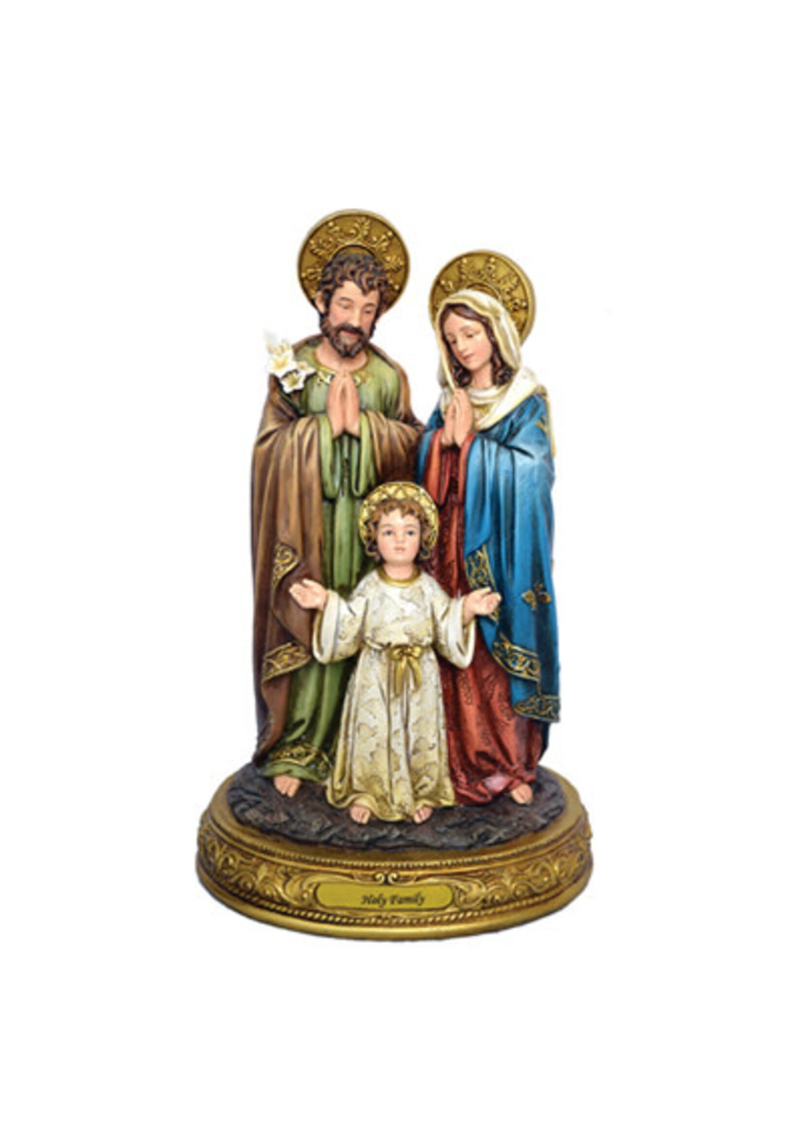 Holy Family Statue 8"