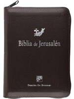 Biblia de Jerusalen - Bolsillo, funda cremallera