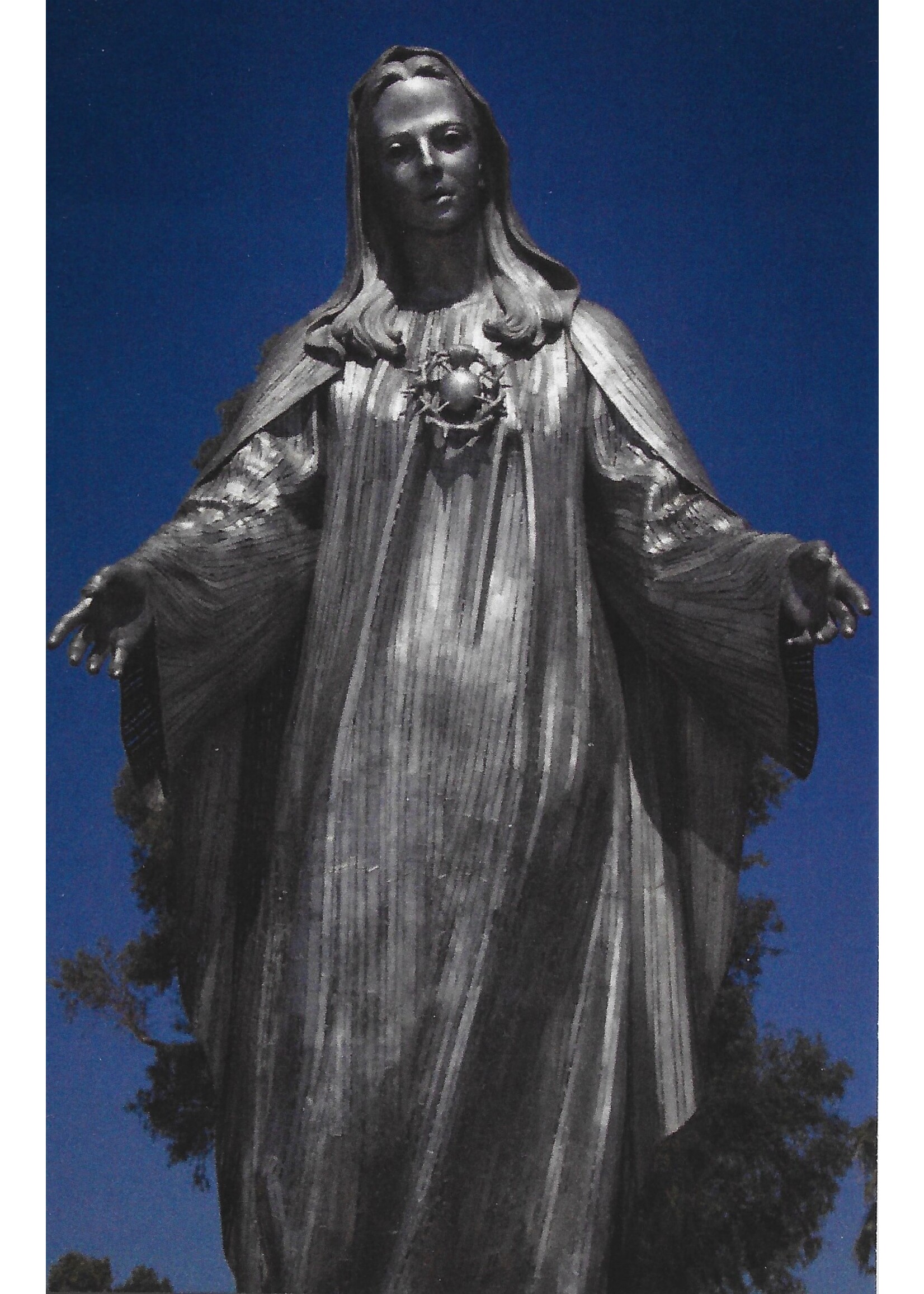Our Lady of Peace Memorare Prayer Card