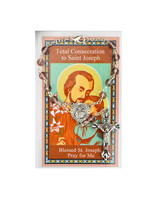 St Joseph Auto Rosary + Consecration Prayer Card
