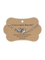 Twin Hearts Total Consecration Chain Bracelet