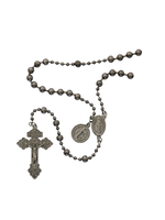 McVan Gun Metal Saint Benedict Rosary