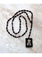 Knot Rosary Necklace + Scapular