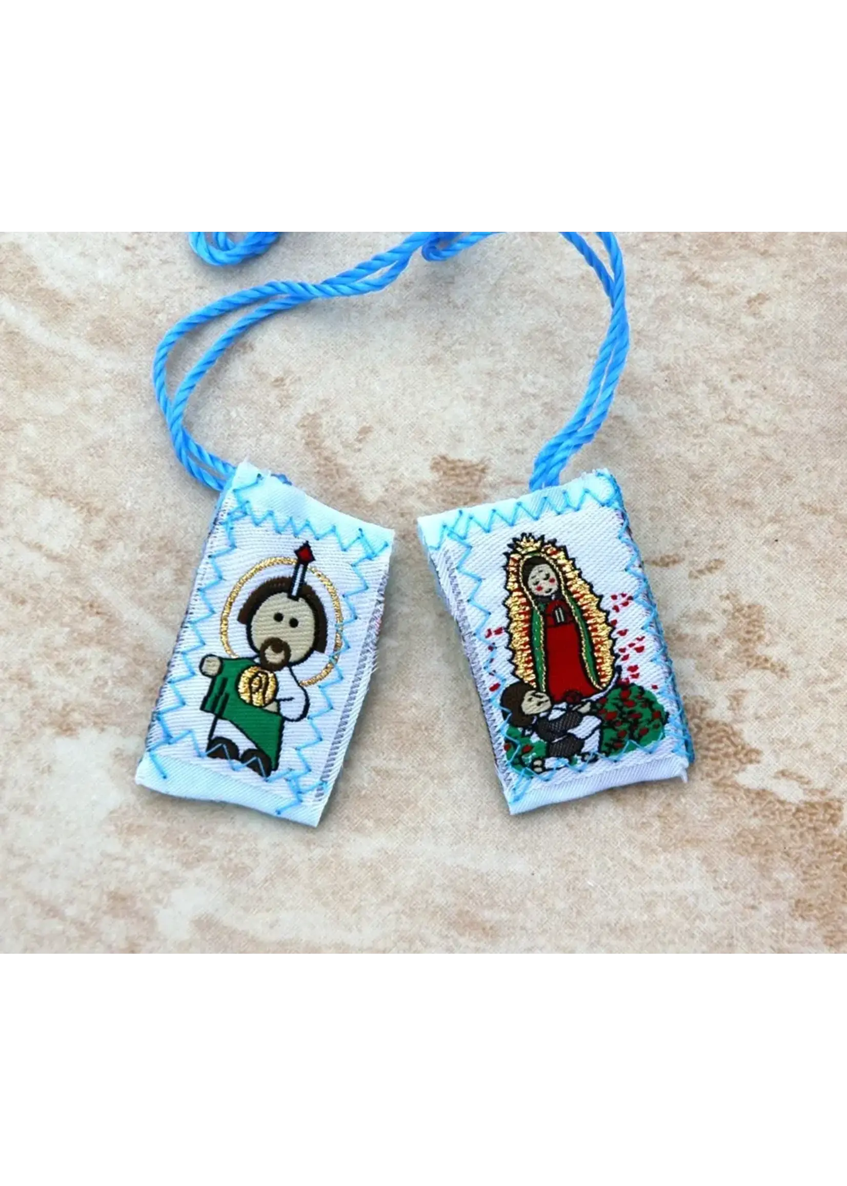 St Jude + Our Lady of Guadalupe Children's Scapular