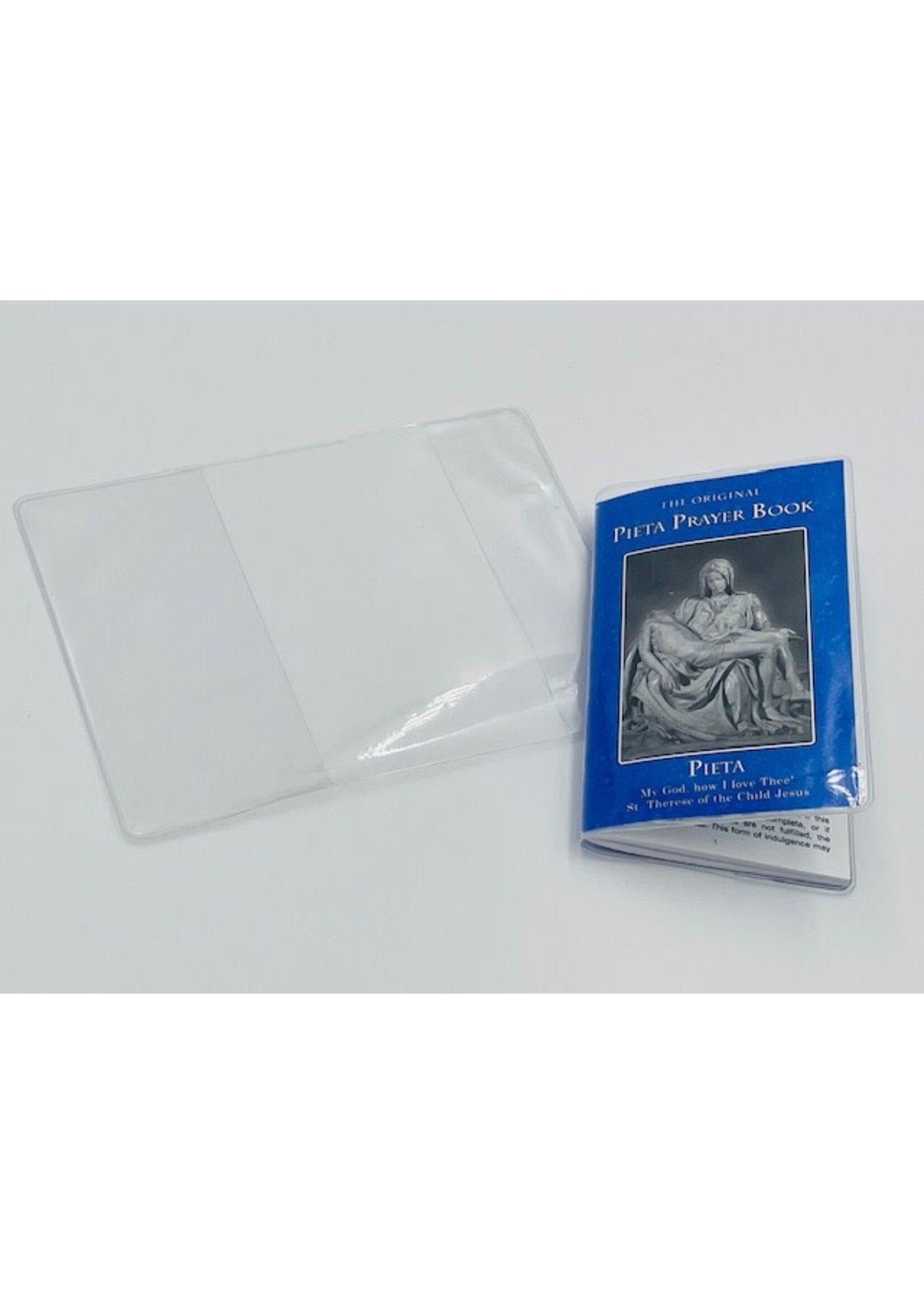 Pieta Prayerbook Clear Plastic Cover