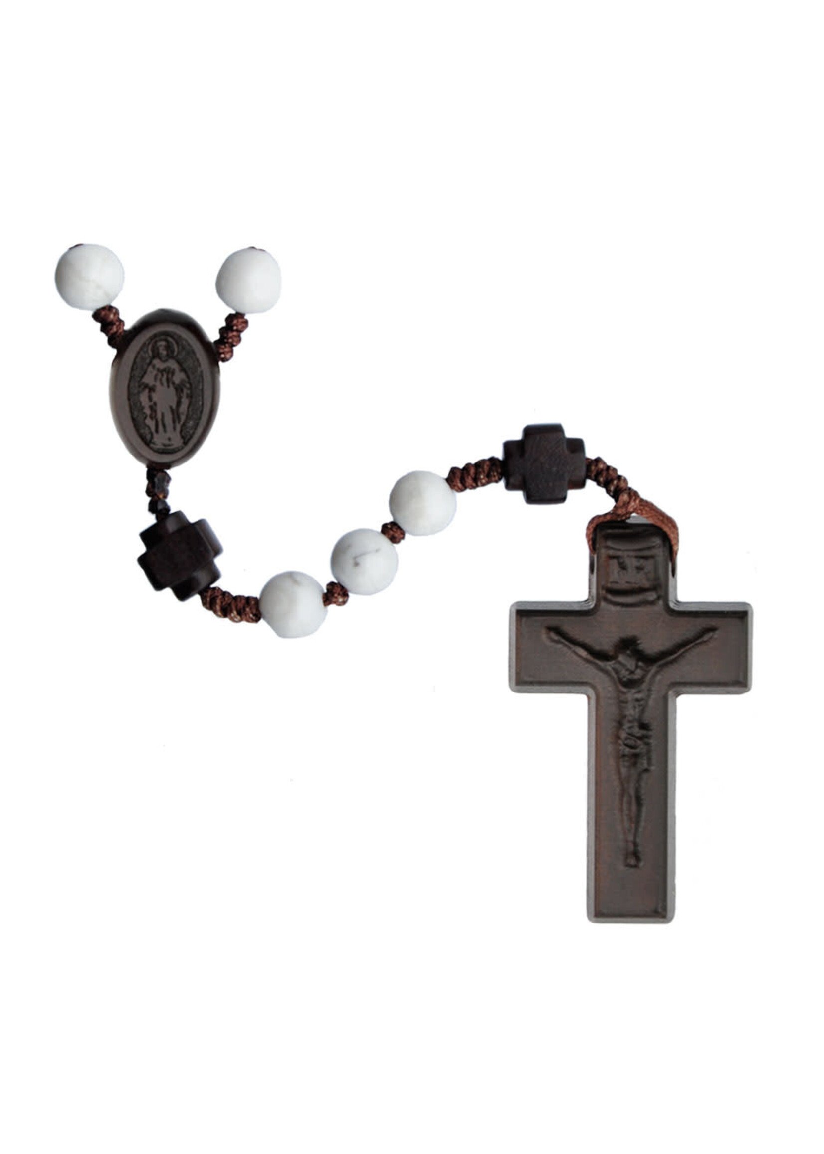 Howlite/Jujube Wood Rosary