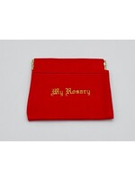 Vinyl "Squeeze" Rosary Case - red