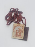 Brown Scapular with brown cord