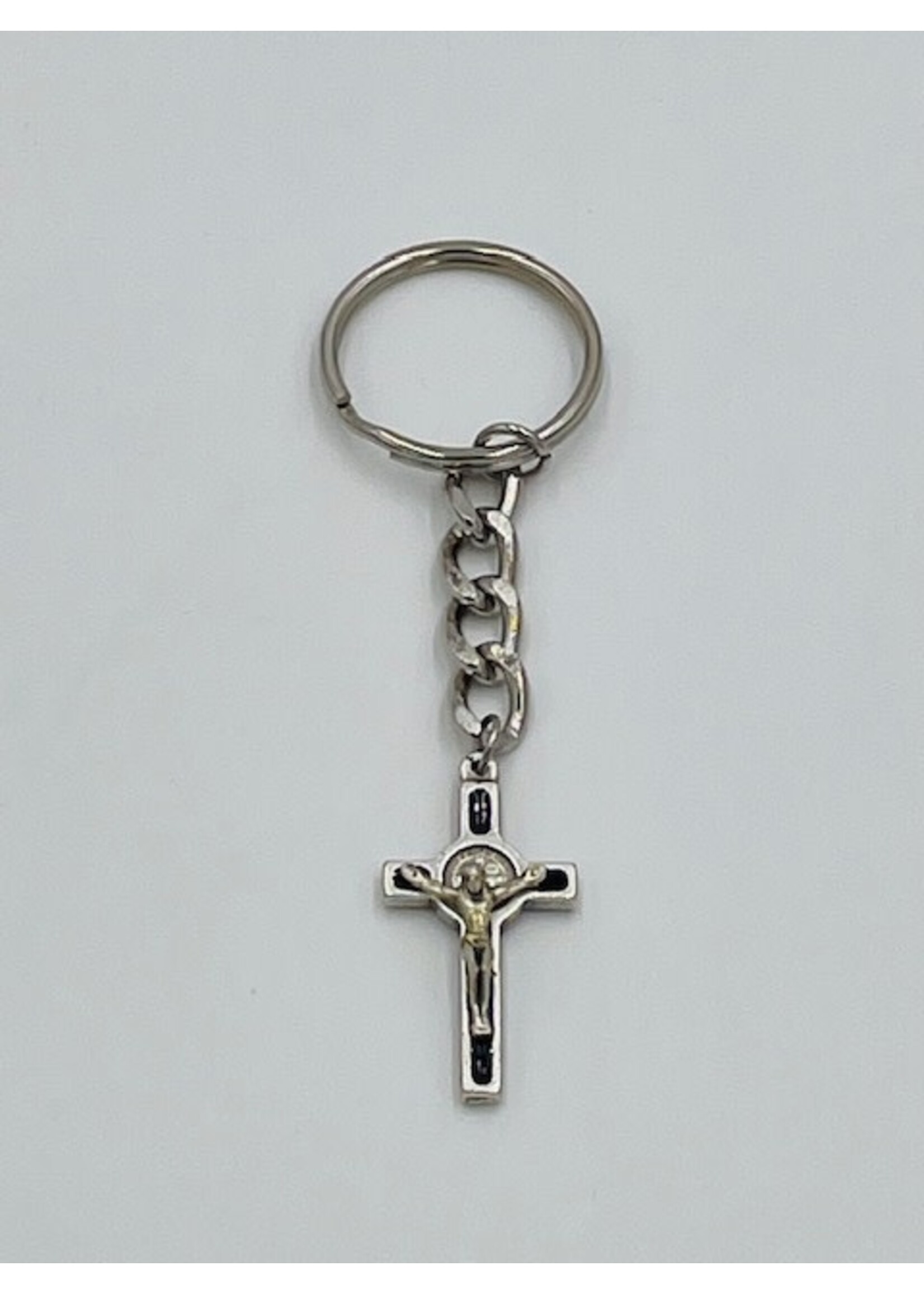St Benedict Crucifix Keychain