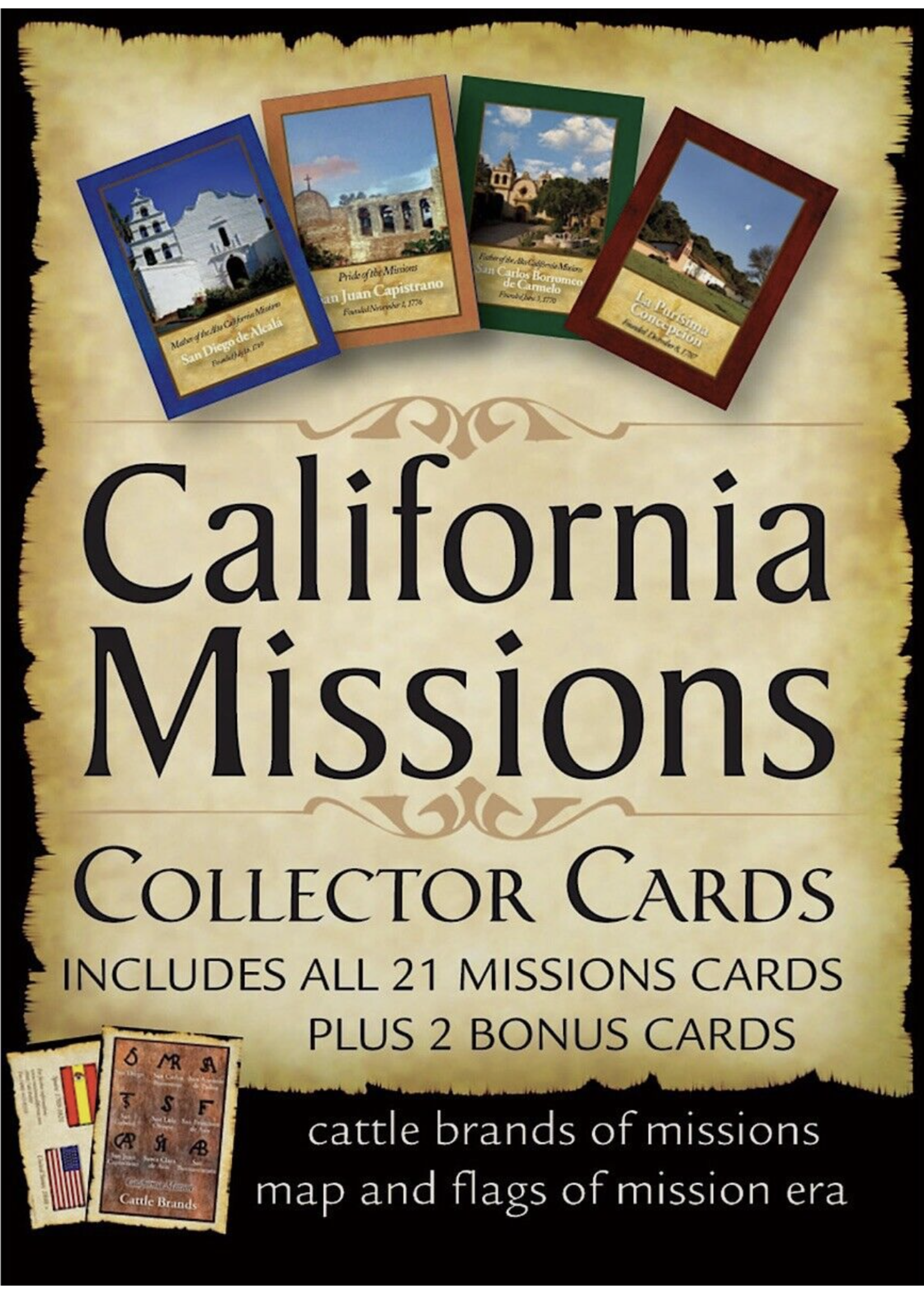 California Missions Collector Cards