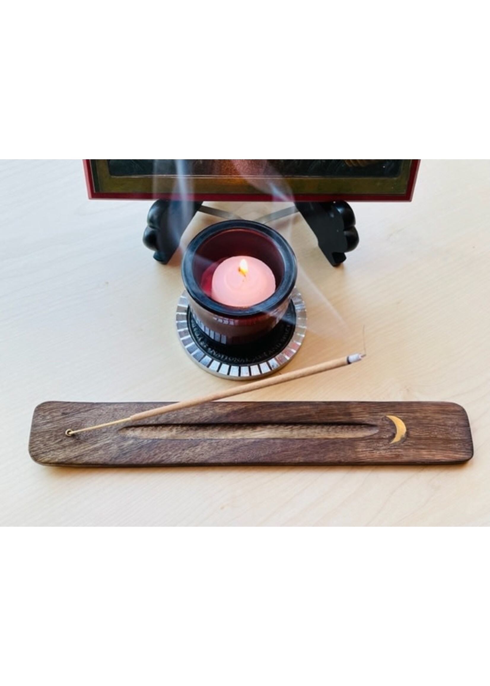 Assorted Celestial Wood Incense Burners