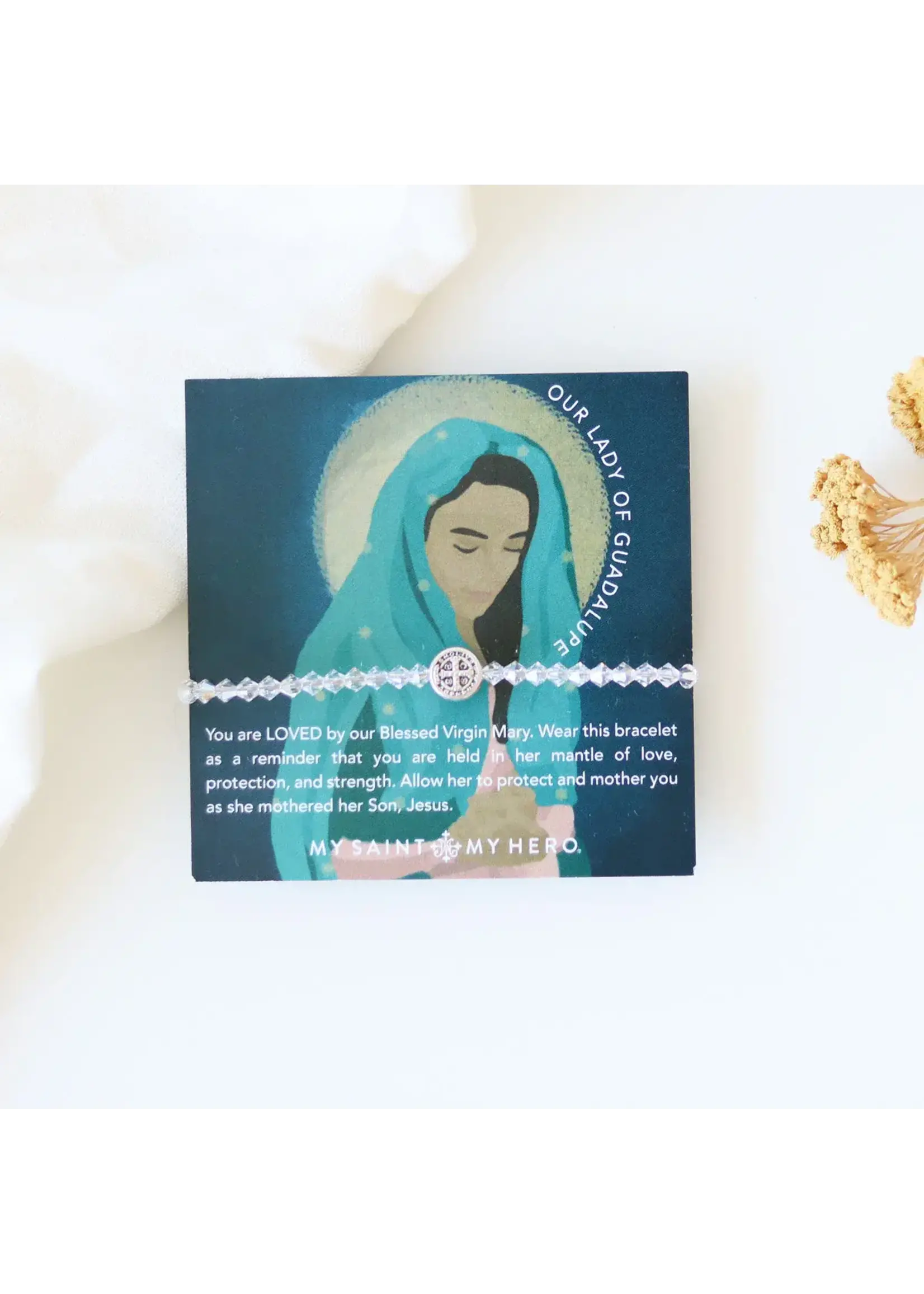 My Saint My Hero Our Lady of Guadalupe Blessing Bracelet