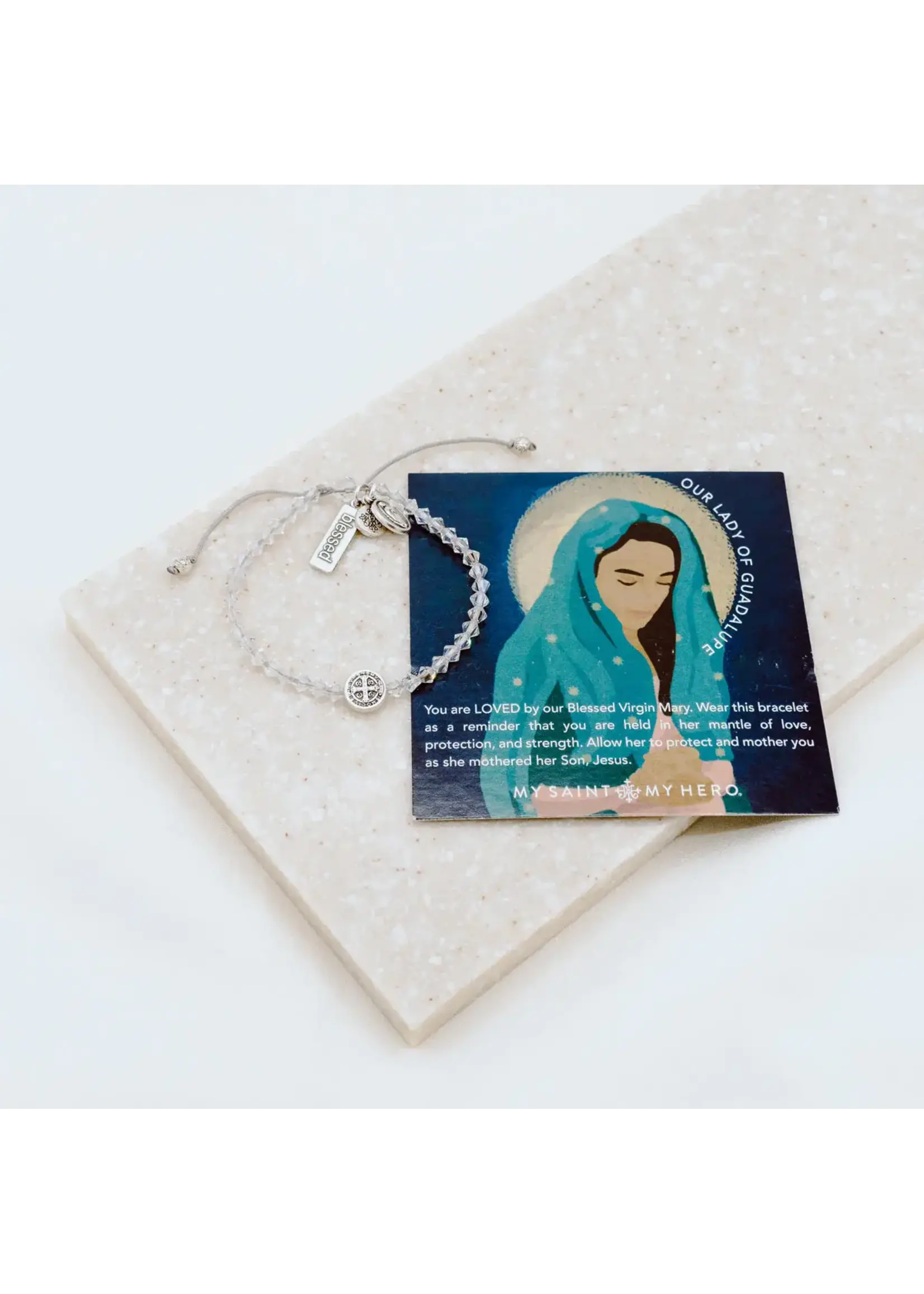 My Saint My Hero Our Lady of Guadalupe Blessing Bracelet