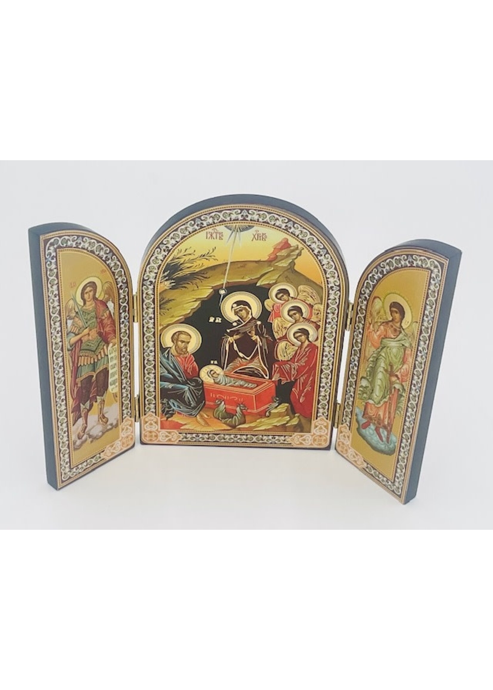 Nativity Triptych Icon Devotion Gift Bag