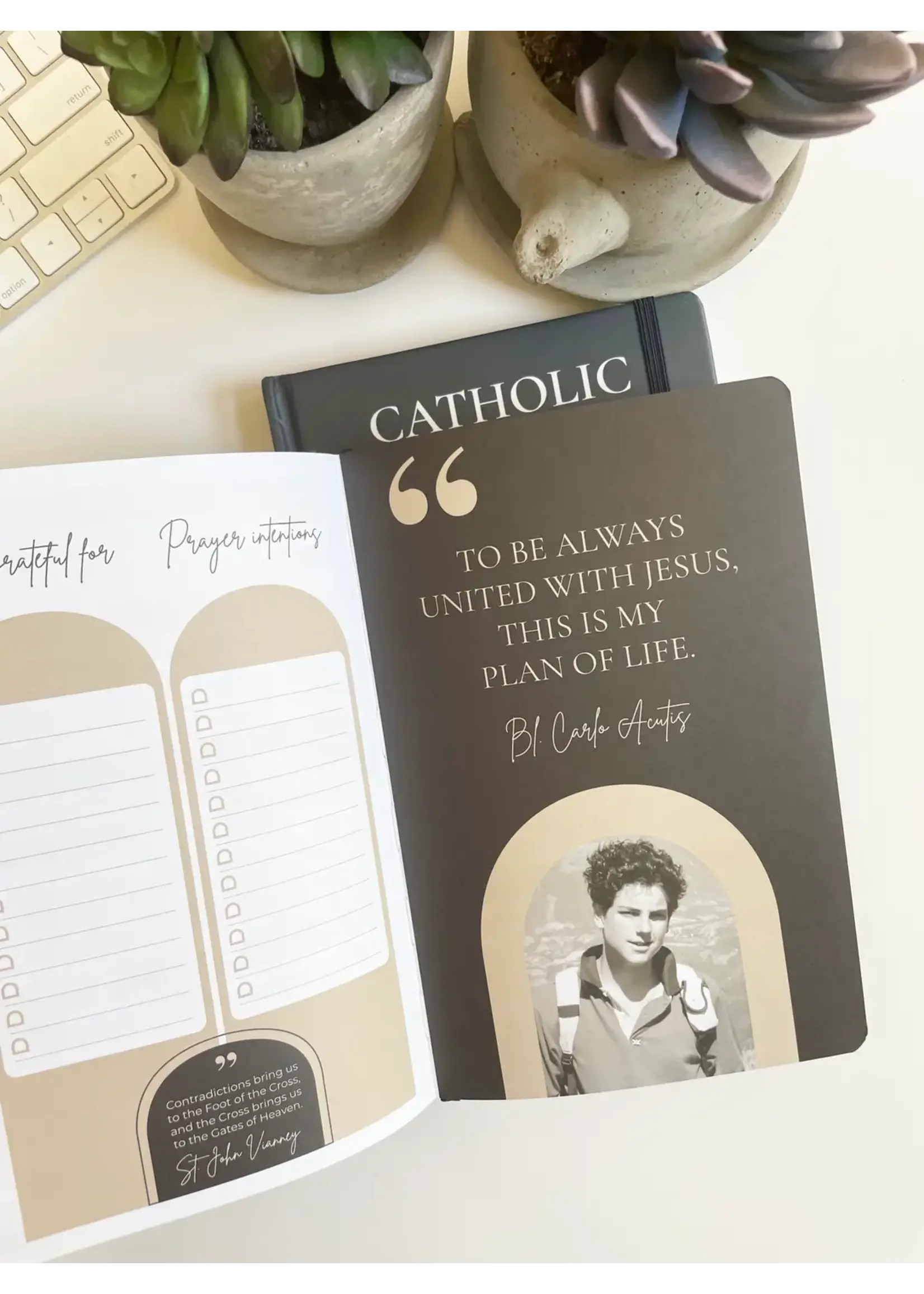 Catholic Prayer Journal | Lectio Divina | Examen St. Ignatius - 3 Hearts