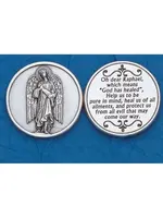 Archangel Raphael pocket prayer token/coin