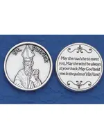 Saint Patrick pocket prayer token/coin