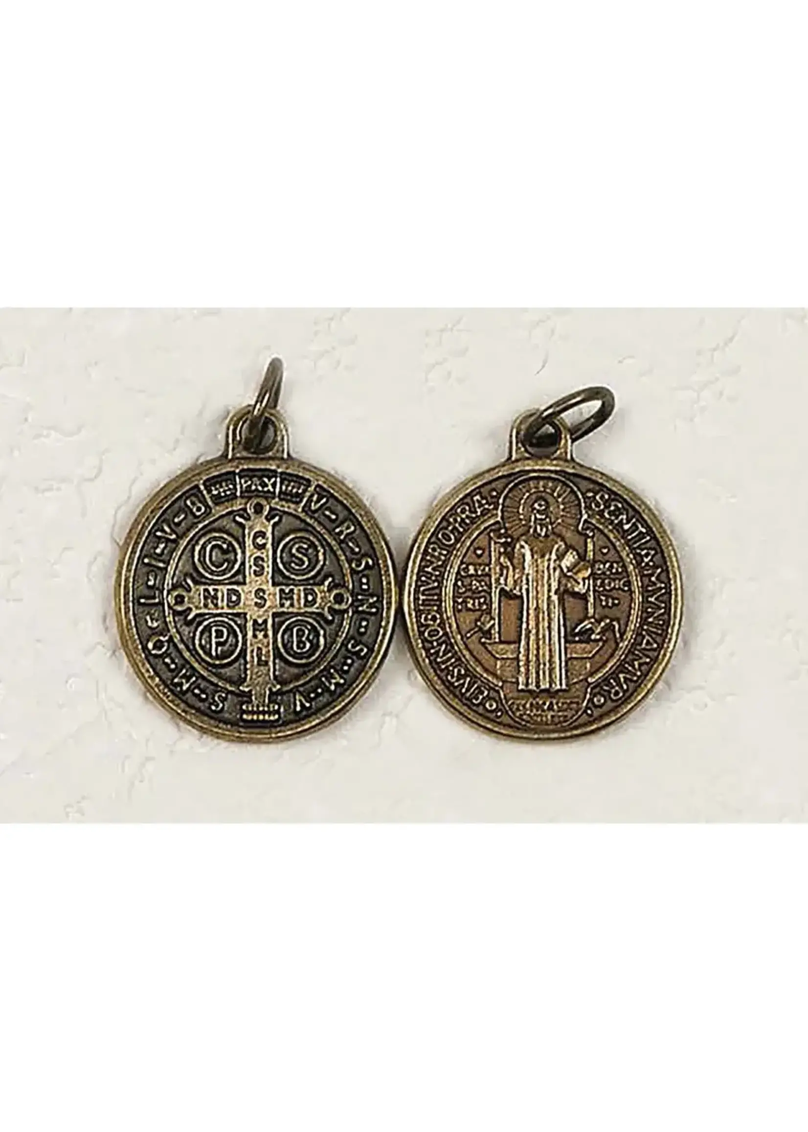 Tiny St Benedict Medals - 1.1 cm