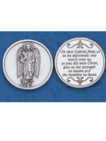 Archangel Gabriel prayer pocket coin/token